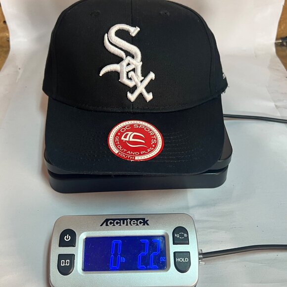 Chicago White Sox Youth Baseball Cap Hat OC Sports Team Official MLB Black New - Picture 14 of 14